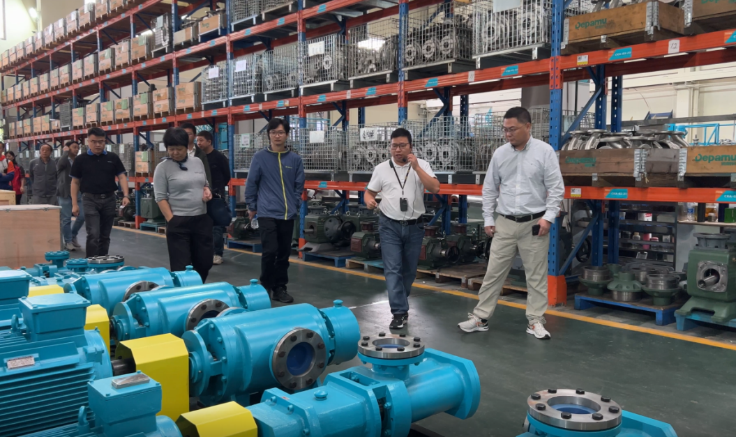 考察 | 中石化機(jī)泵專(zhuān)家組來(lái)訪(fǎng)，點(diǎn)贊德帕姆！